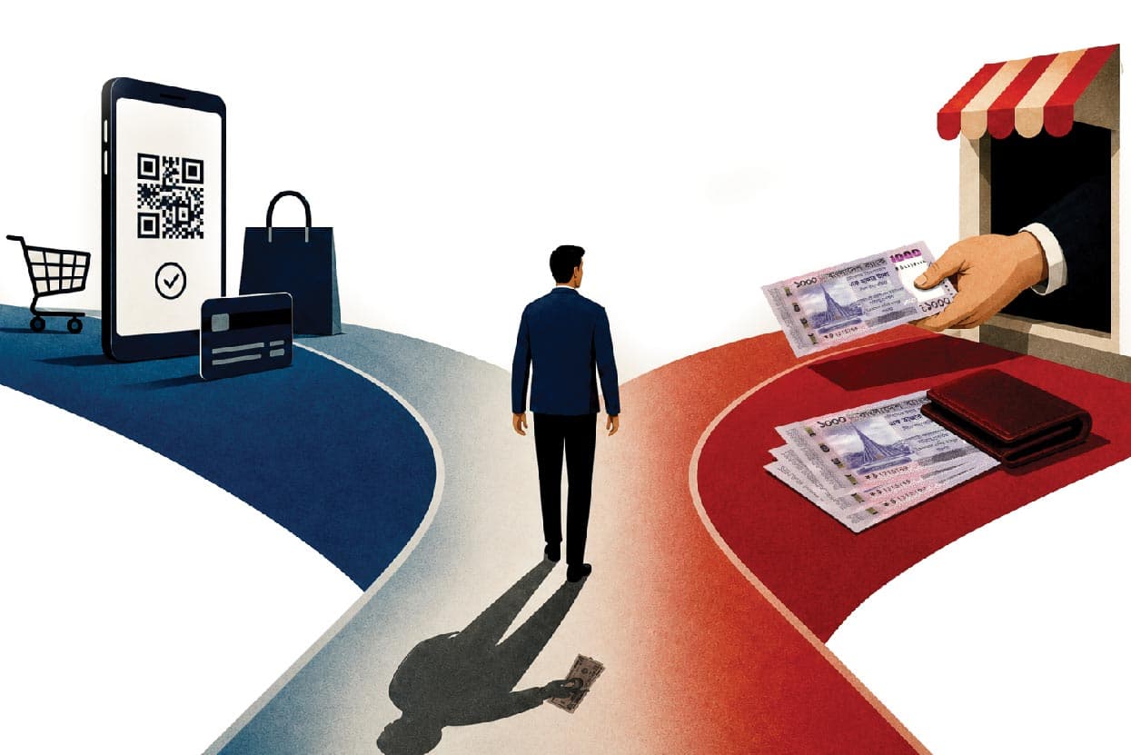 Digital by choice, cash by habit